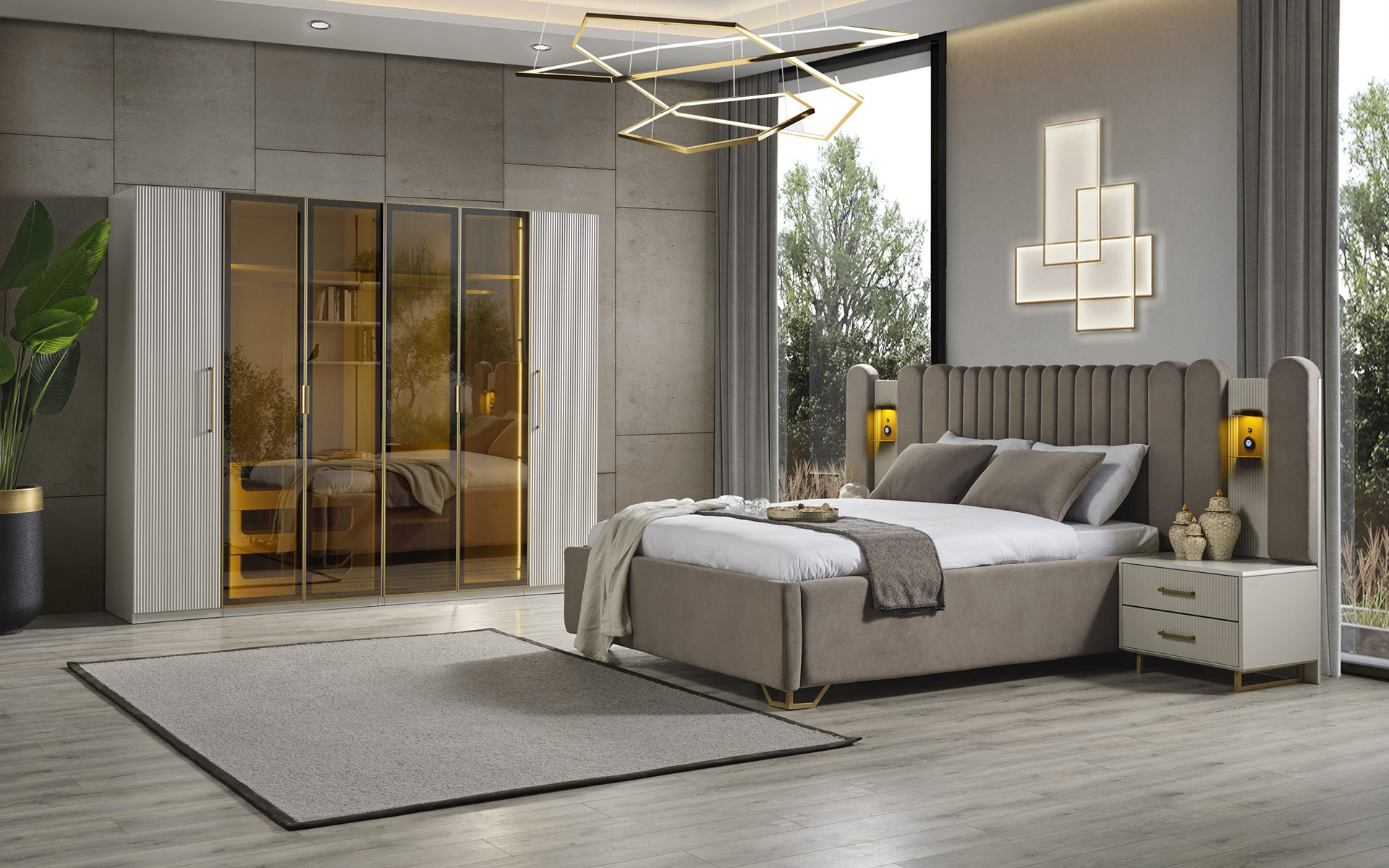 Gold Line Yatak Odası