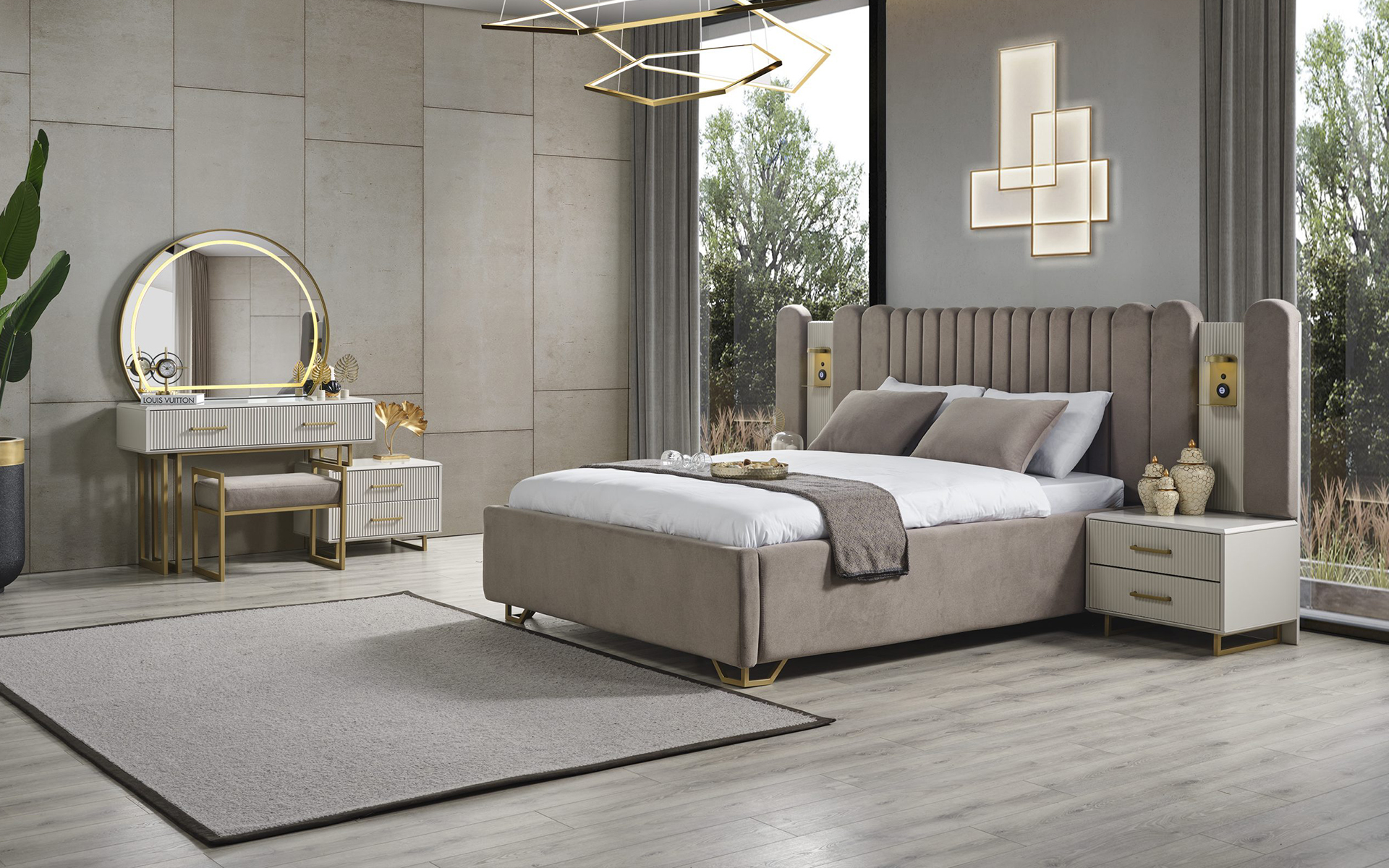 Gold Line Yatak Odası