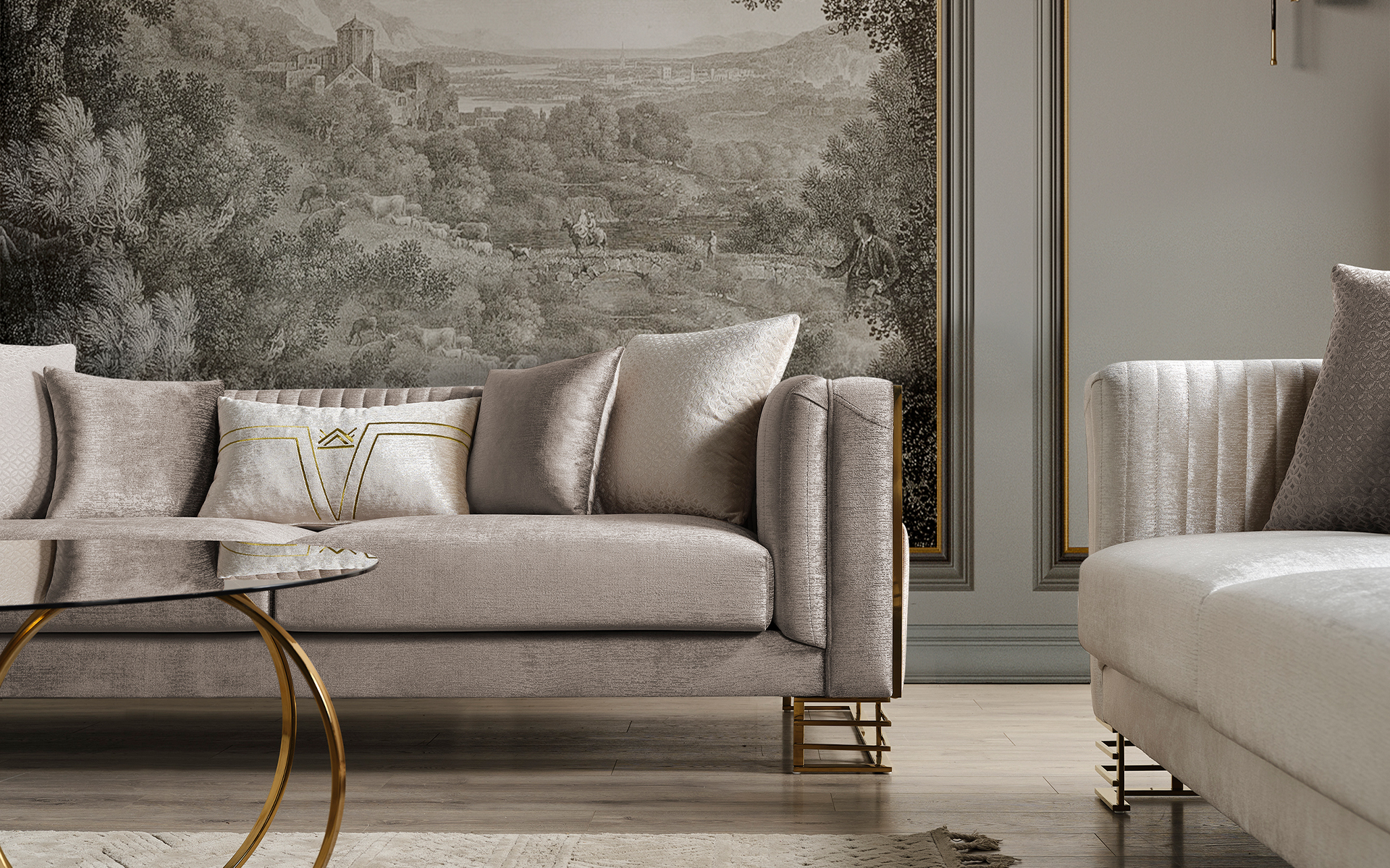 Lotus Gold Koltuk Takımı Lotus Gold Koltuk Takımı