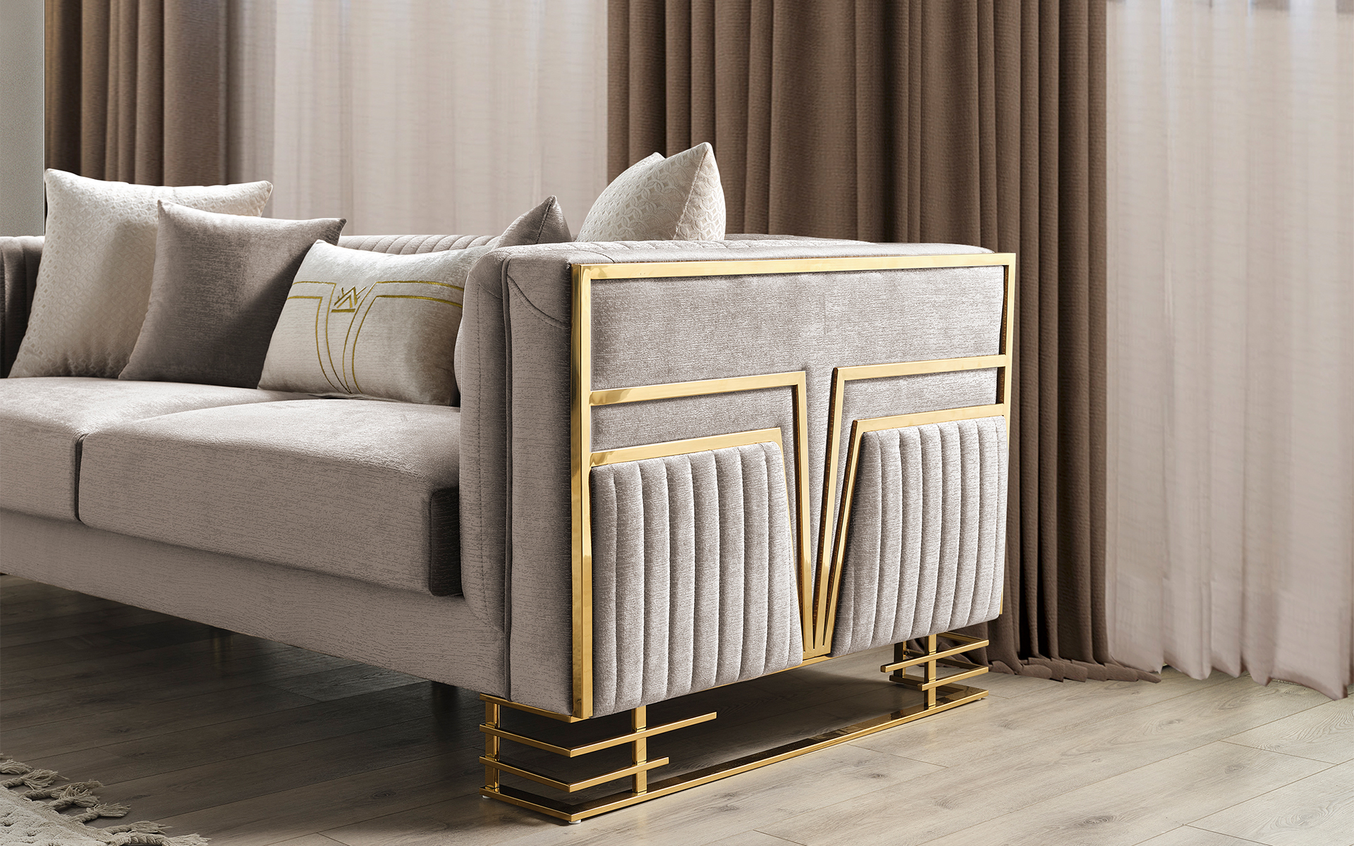 Lotus Gold Koltuk Takımı Lotus Gold Koltuk Takımı